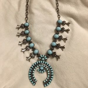 +Turquoise Najavo necklace+